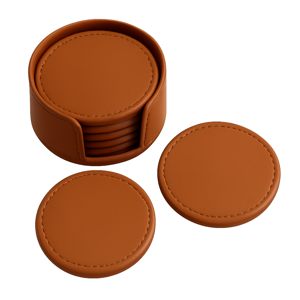 Leather Drink Coasters