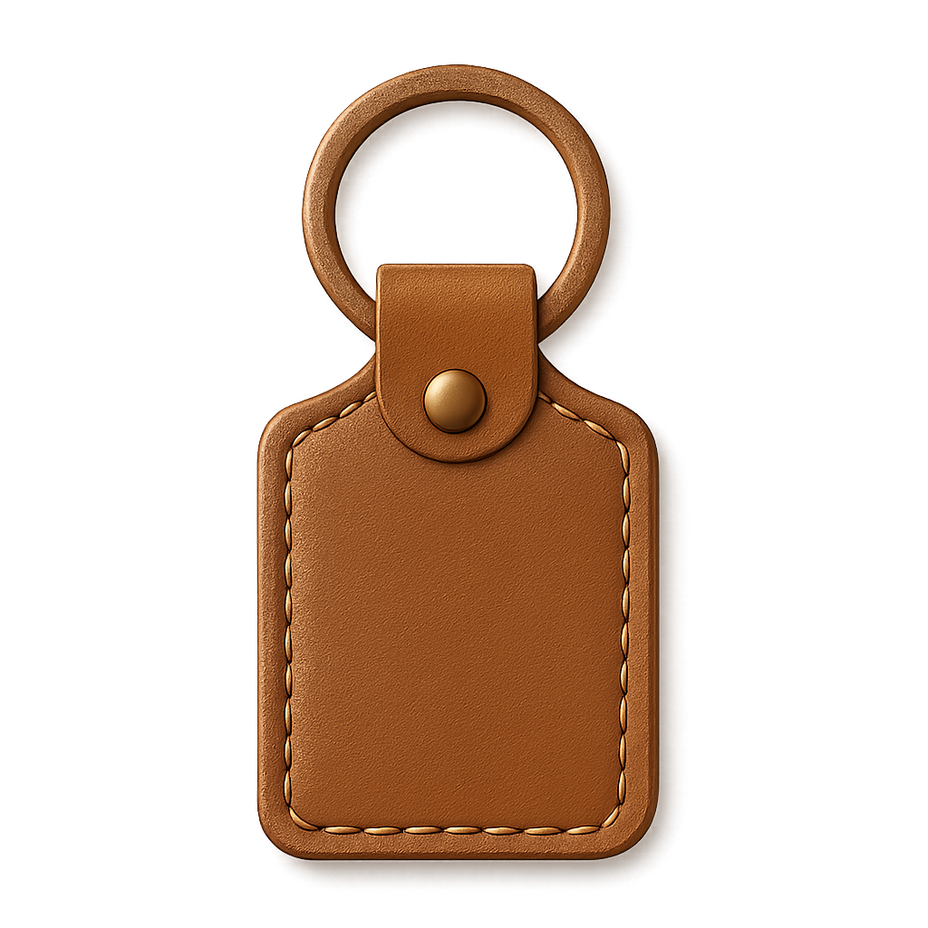 Leather Keychain