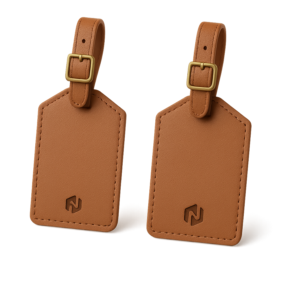 Leather Luggage Tags