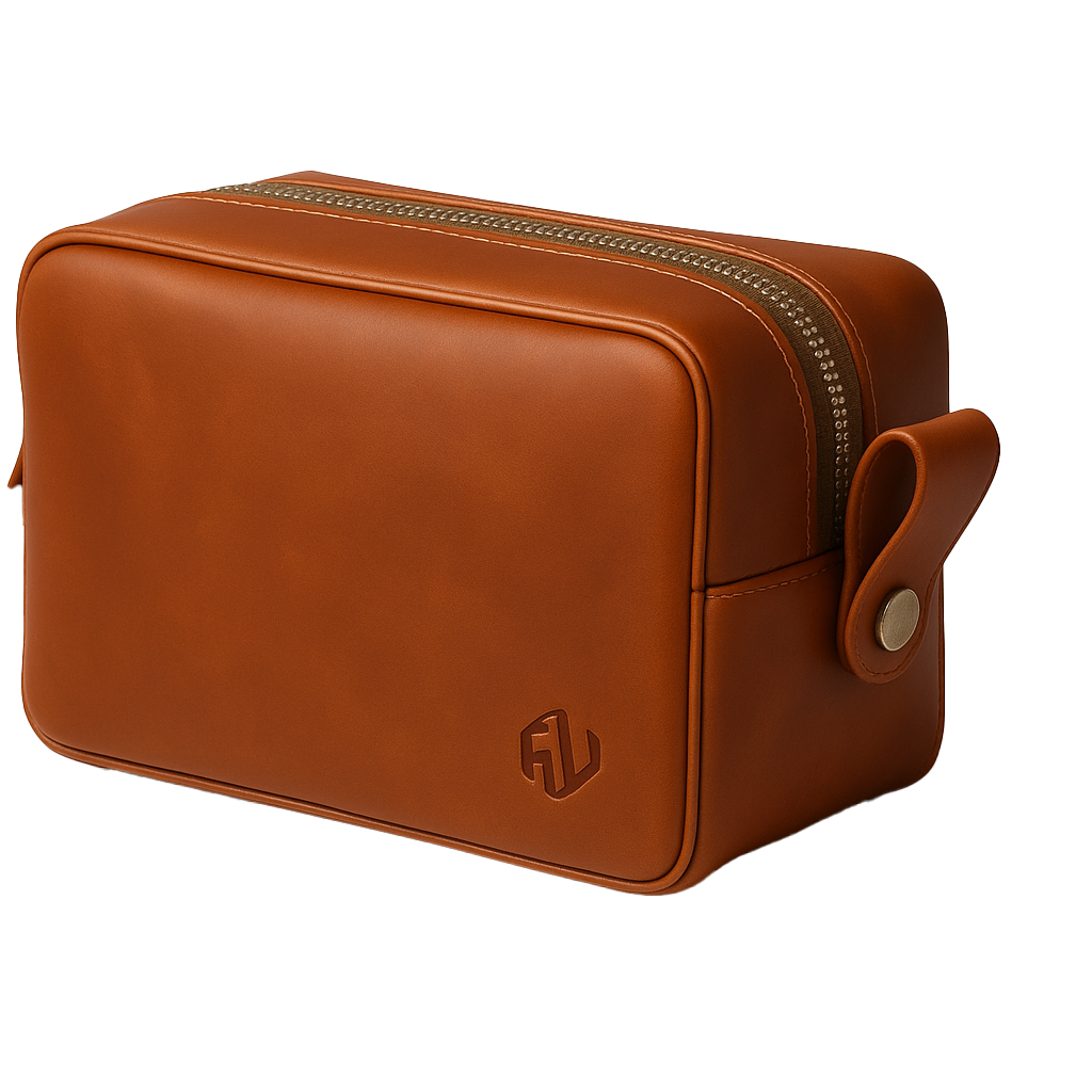 Leather Wash Bag